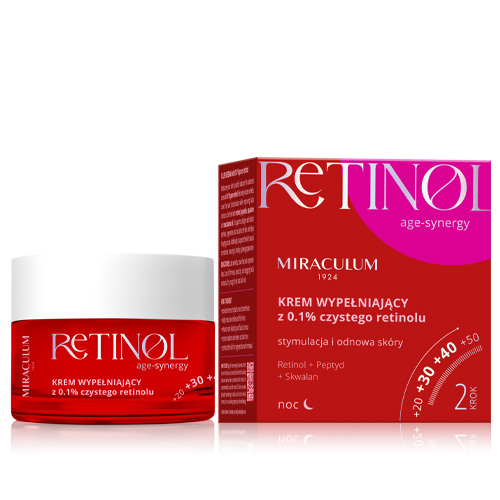  MIRACULUM Retinol Age-Synergy / Krem wypełniający na noc